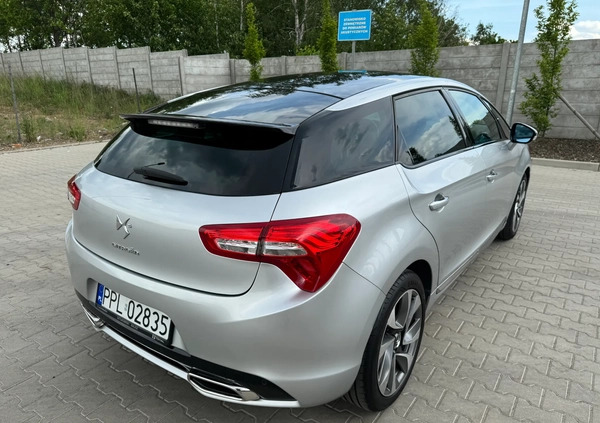 Citroen DS5 cena 51500 przebieg: 99140, rok produkcji 2015 z Pleszew małe 154